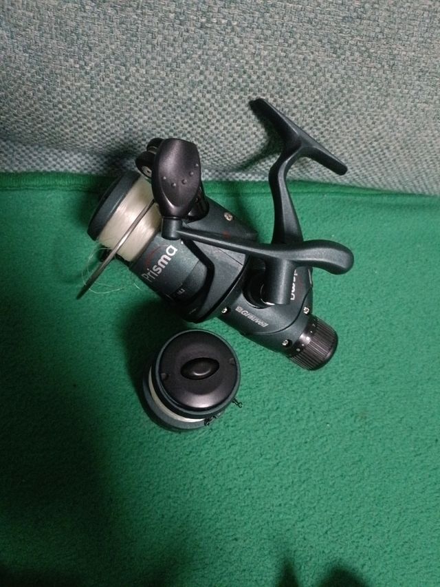 Carrete de pesca grauvell prisma con recambio