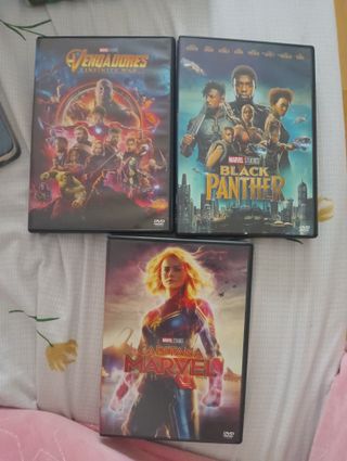 Pack DVD de Películas Marvel