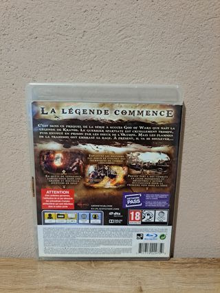 Scatola di gioco PS3 - God of War: Ascension