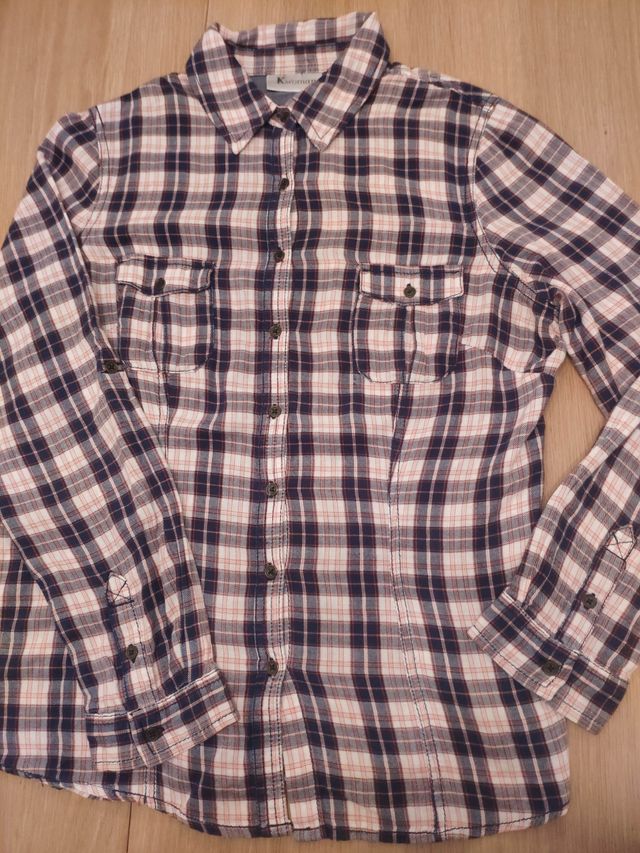 Dos camisas cuadros chica M