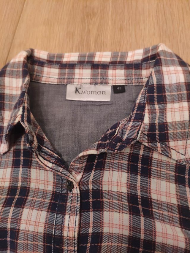 Dos camisas cuadros chica M