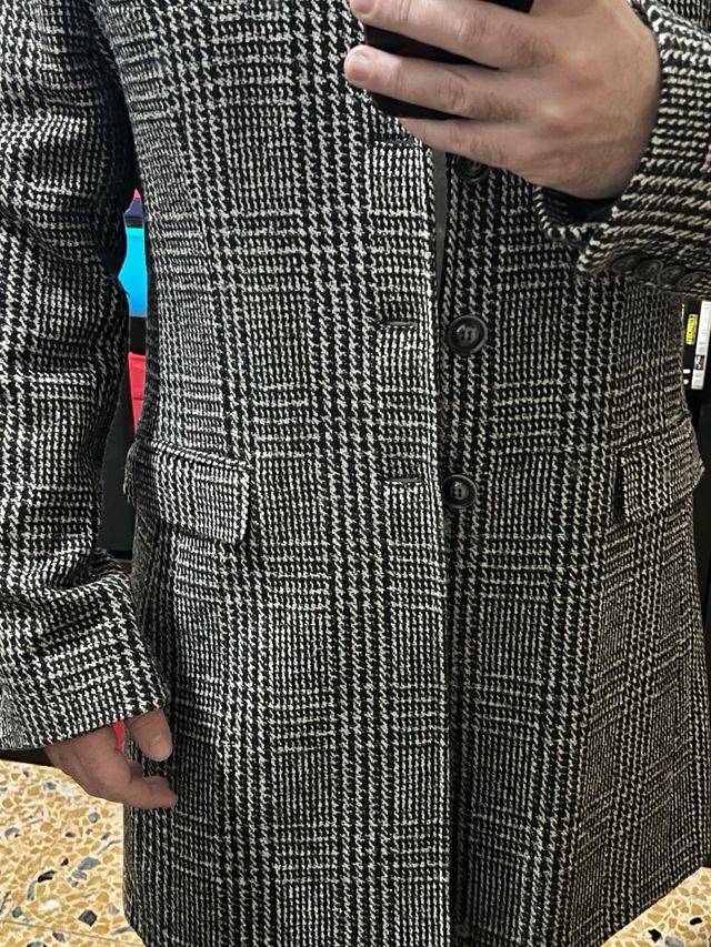 Cappotto stile Principe di Galles XXL