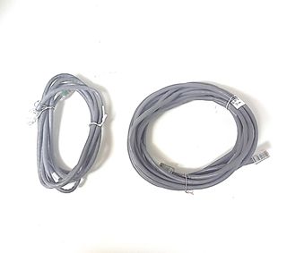 2 CABLES DE RED LAN ETHERNET RJ45 CAT 5 DE 3 y 2 m