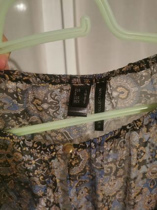 Blusa de seda