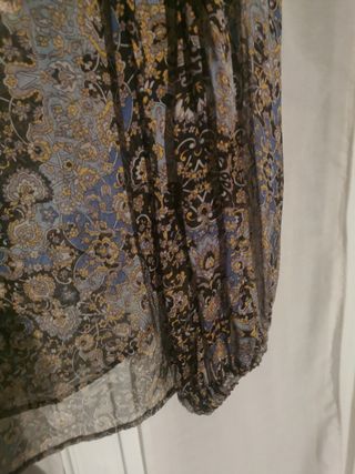 Blusa de seda