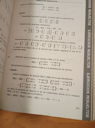 Álgebra lineal y geometría