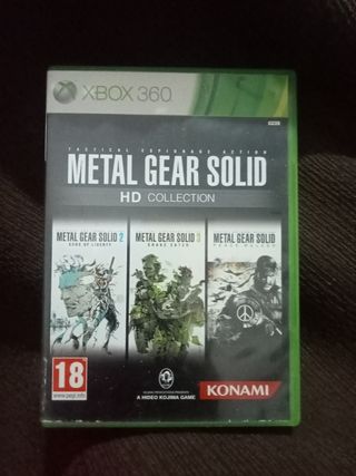 Xbox metal gear solid HD 