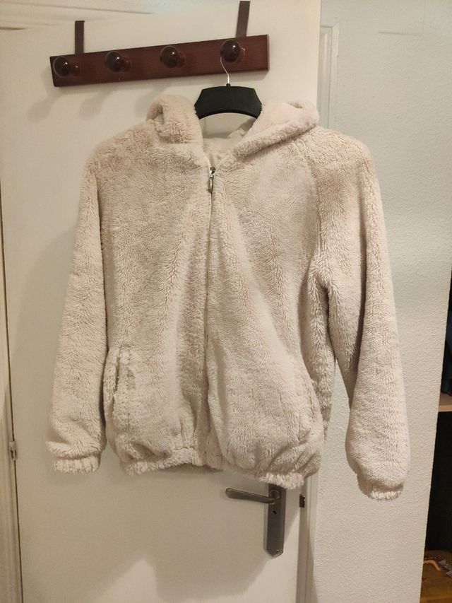 Cazadora pelo beige