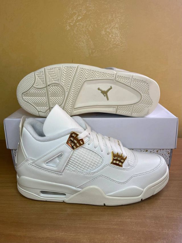 Nike Air Jordan 4 Sail Metallic Gold WMNS 42,5