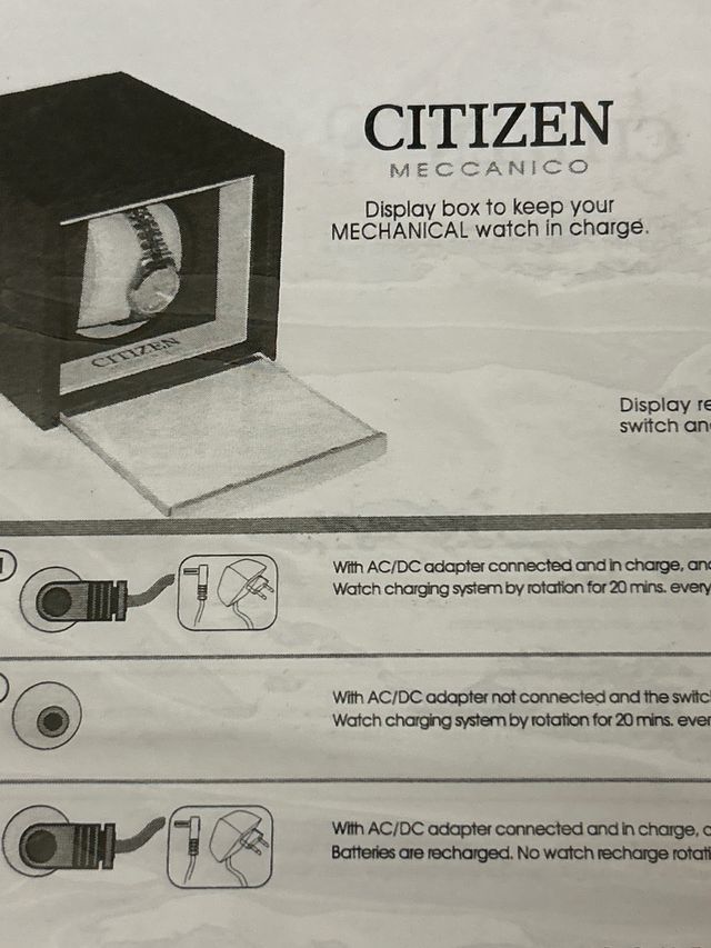 Scatola per orologi automatici 