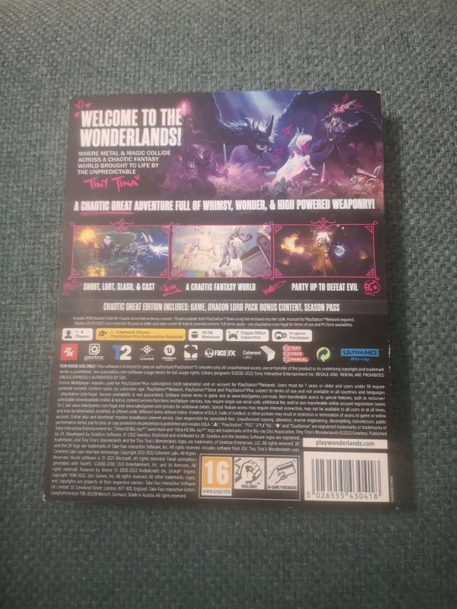 Tiny tinas wonderlands