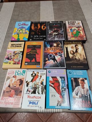 Lote 50 películas VHS