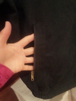 Cazadora priston azul marino,talla L