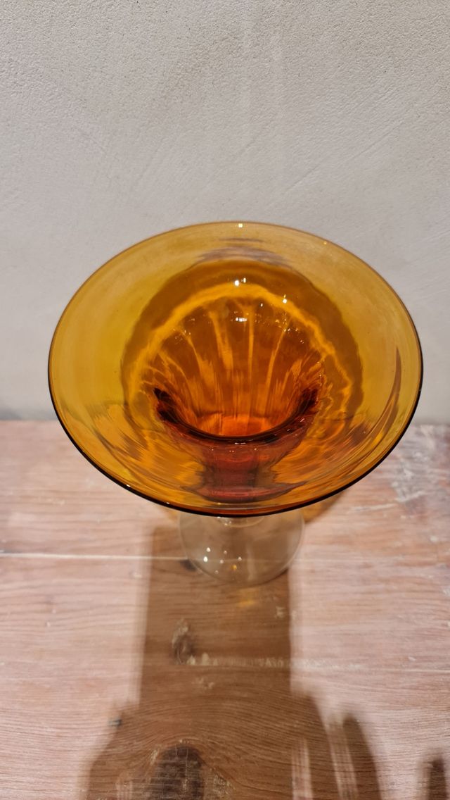 JARRÓN CRISTAL DE MURANO