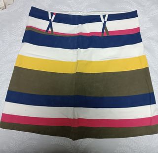 Falda multicolor