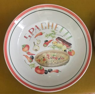 Servizio piatti per spaghetti