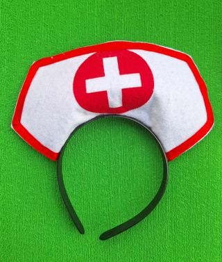 Disfraz Enfermera Diadema Cofia