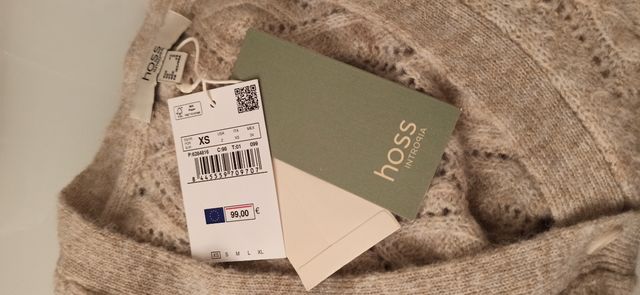 Hoss Intropia - Giacca in maglia beige