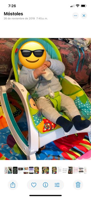 Hamaca bebe Fisher Price