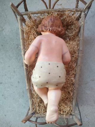 Antico Gesù Bambino statua