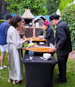 Paellas,bbq, catering,cocineros a domicilio