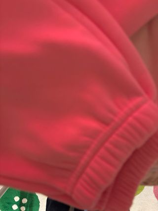 Chandal algodon basico rosa 