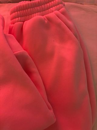 Chandal algodon basico rosa 
