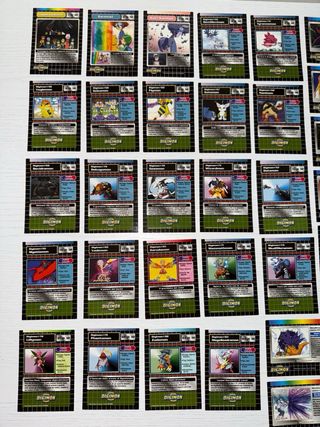 Digimon Lotto Completo Carte anime manga