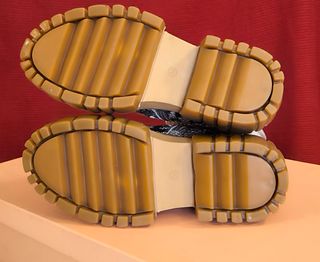 Botas altas Alma en Pena piel suela track talla 38