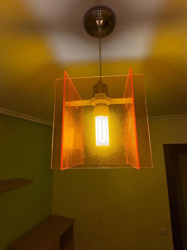 Lampara naranja