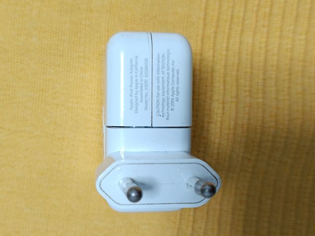 Adaptador de corriente Apple 