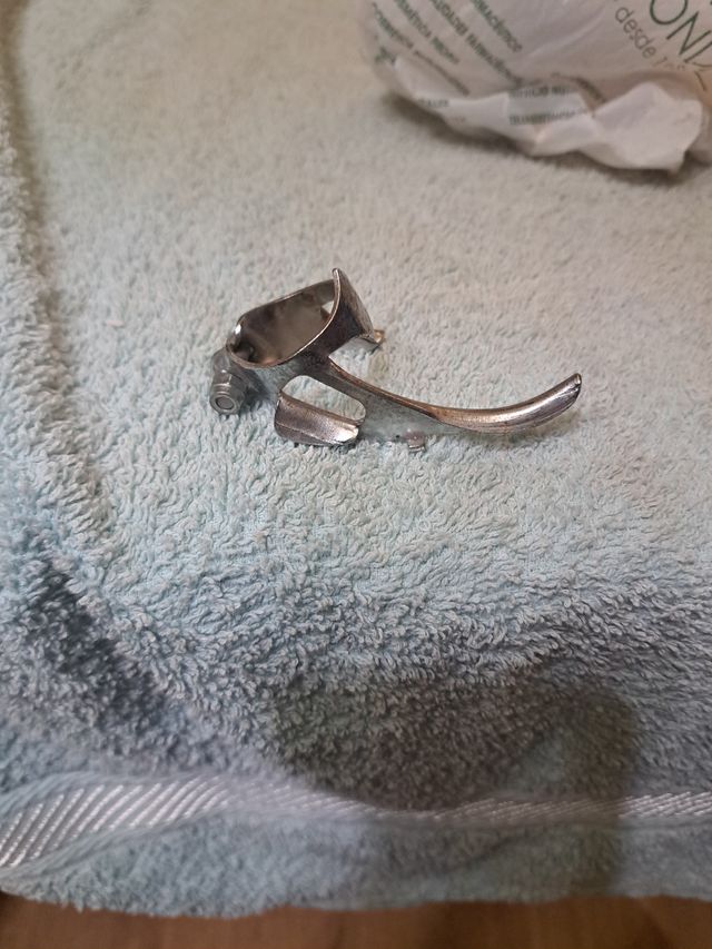 Guía cable bicicleta antigua