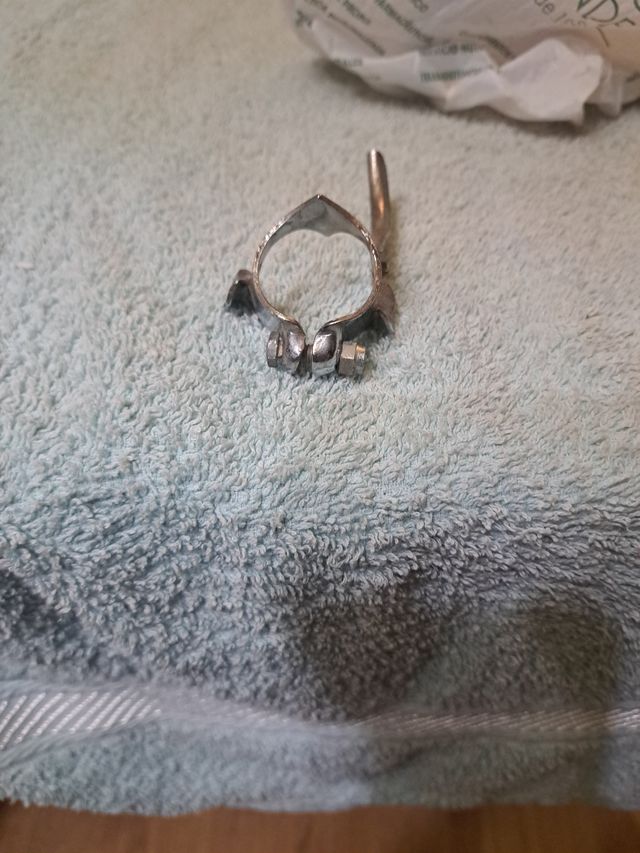 Guía cable bicicleta antigua