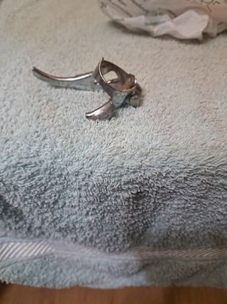 Guía cable bicicleta antigua