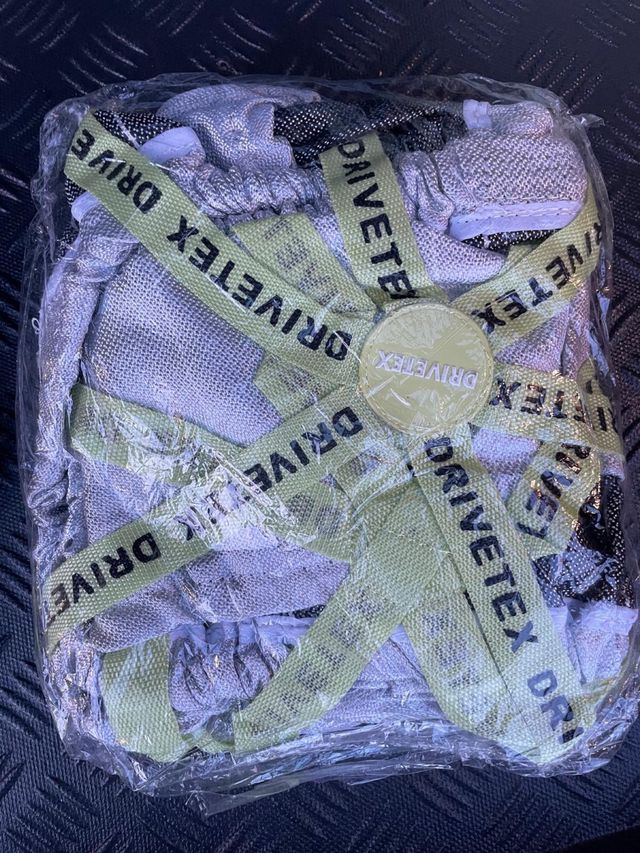 Cadenas textil rueda coche