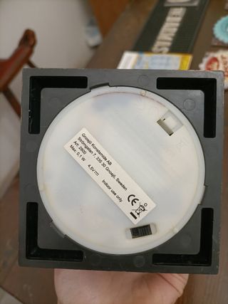 Decorazione natalizia lampada