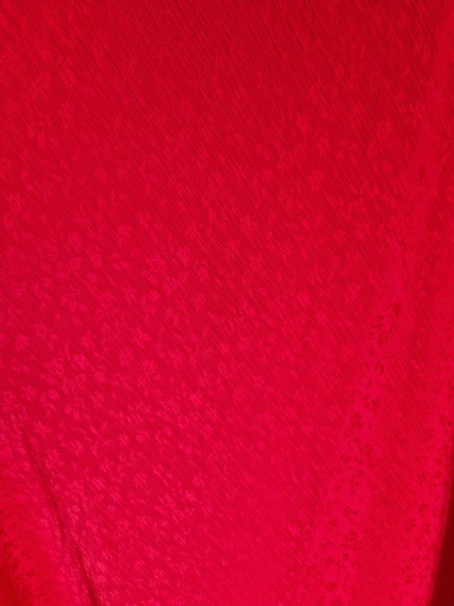 Vestido de fiesta rojo de Zara