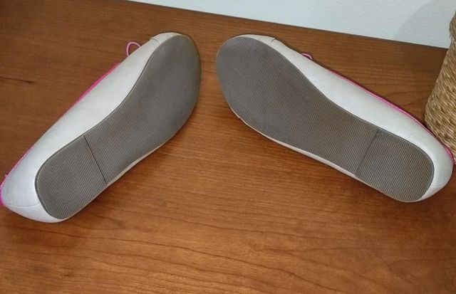Bailarinas de piel beige talla 35 Gocco 