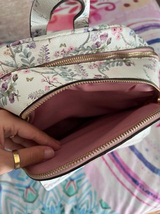 Mochila/Bolso estampado floral