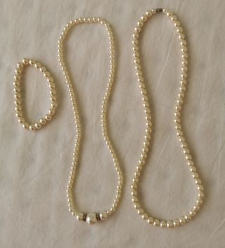 Conjunto de Collares de perla