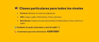Clases particulares