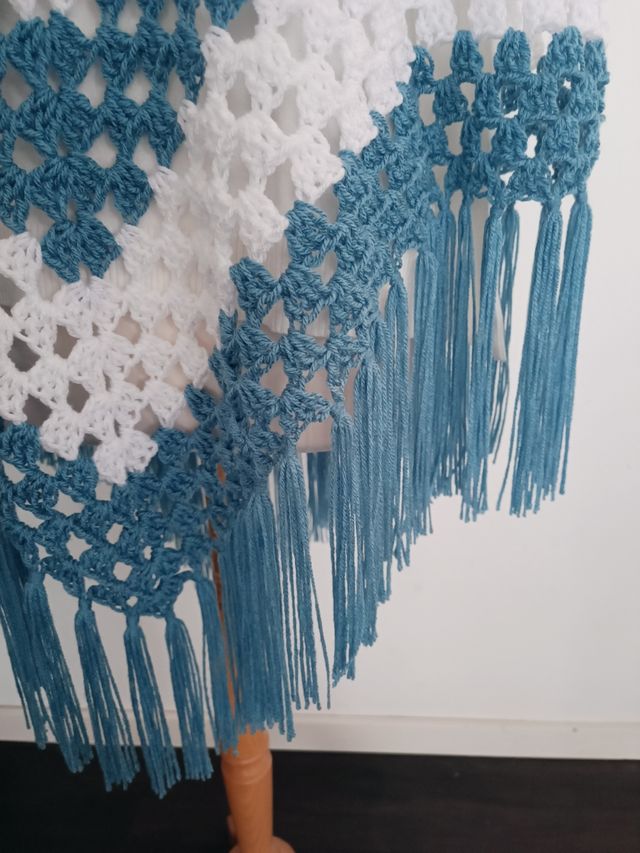 Poncho crochet
