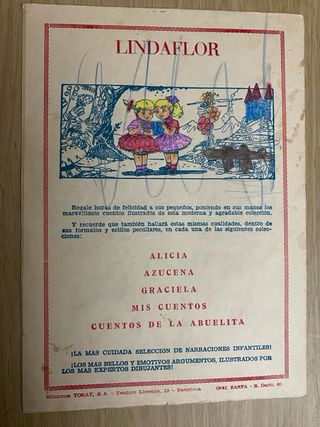 10 Cómics colección Lindaflor Toray