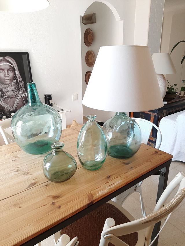 Lamparas  damajuanas