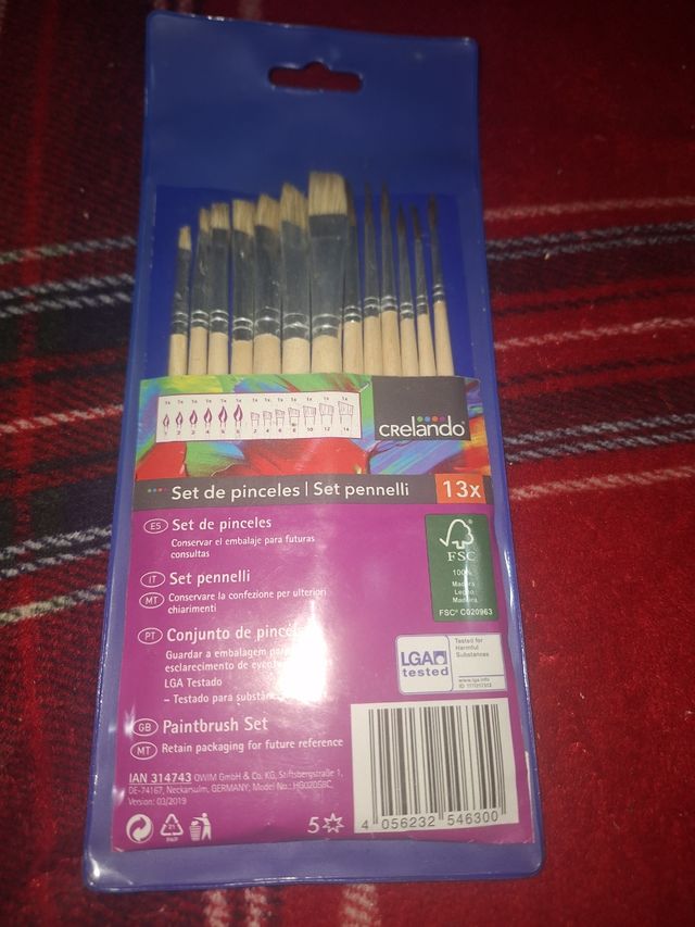 Lote 13 Pinceles