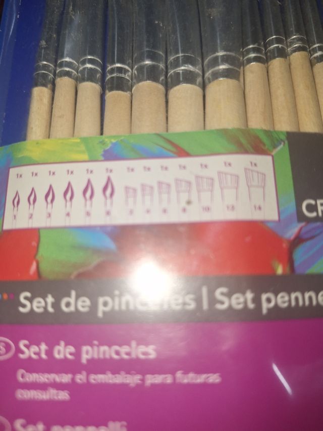 Lote 13 Pinceles