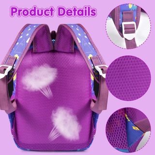 Mochila dino morado