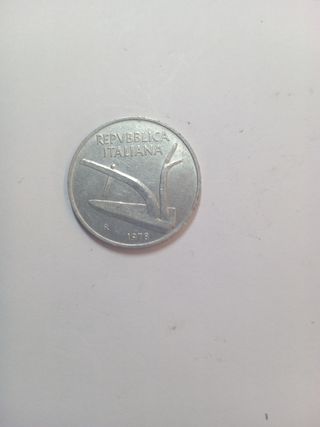10 lire del 1978