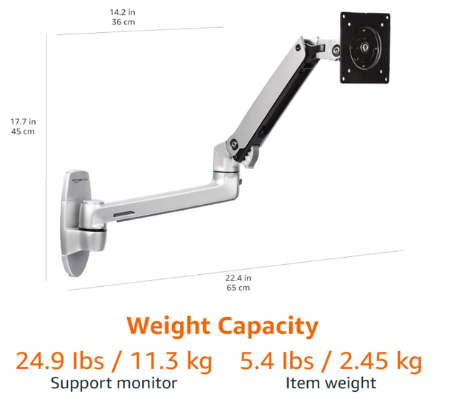 Soporte Amazon ergotron brazo monitor ordenador TV