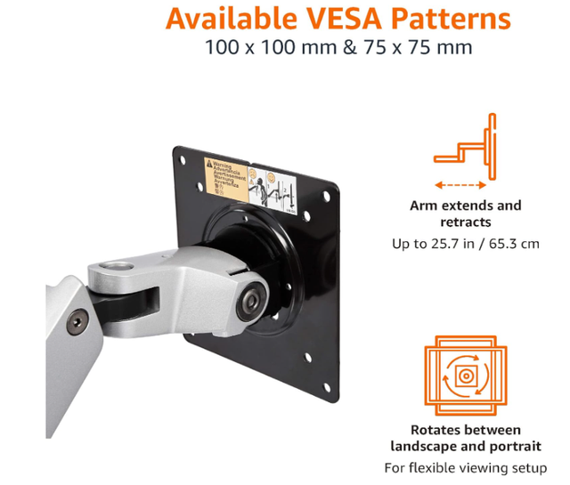 Soporte Amazon ergotron brazo monitor ordenador TV